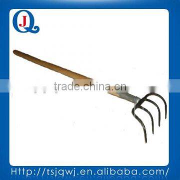 farming and gardening digging fork hook rake hook fork