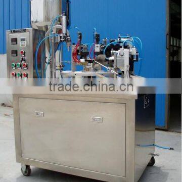 Semi-automatic Aluminum-plastic Composite Plastic Tube Filling and Sealing Machine for Shoe Polish photo-3