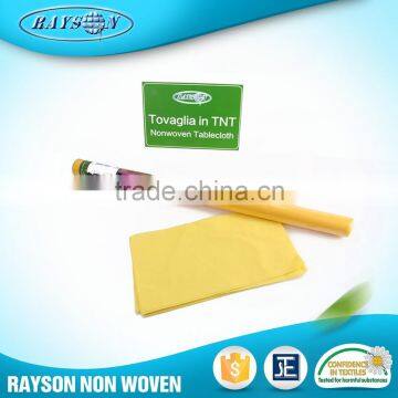 China Supplier 45Gsm Non-Slip Tnt Fabric Tablecloth Roll photo-4