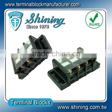 TB-060 Shining Panel Mounted 600V 60A Copper Busbar Barrier Strip