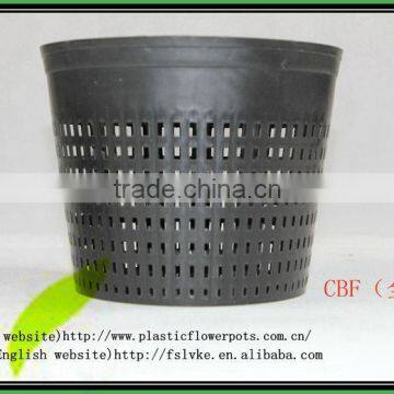 Black Net Pot Plastic Flowet Pot photo-3