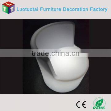 PE Waterprood Anti-UV Rechargable Customize Plastic LED Rotomoulding Sofa for Living Room /wedding/bar/night Club photo-2