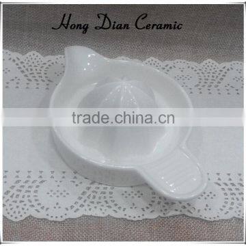 Custom Ceramic Porcelian Lemon Squeezer Fruit Juicer,Kitchen Ginger Grater Tool