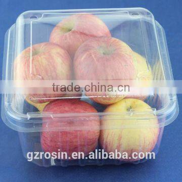 Disposable plastic food packing box