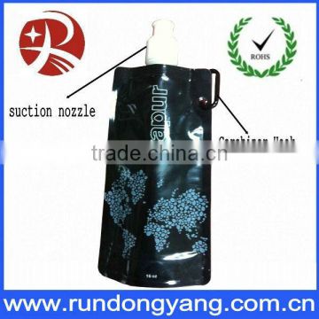 colloidal handle pol Packaging bags with Carabiner Hook