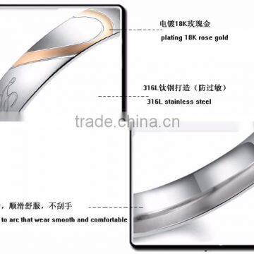 Factory New Design Cheap Wholesale Men 316l Surgical Stainless Steel Ring photo-6