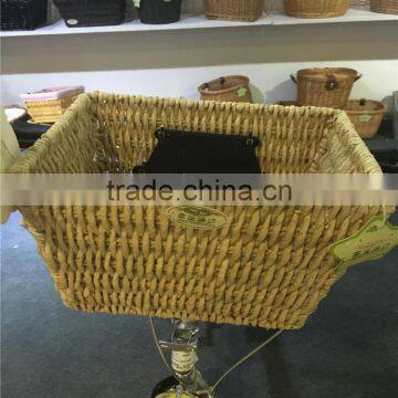 Hot Sale Wholesale Corn Rope Woven Delicate Front Bike Bicycle Basket photo-3
