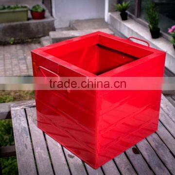 Square Flower Pot Stand Garden Flower Pot Vertical Garden Planter photo-3