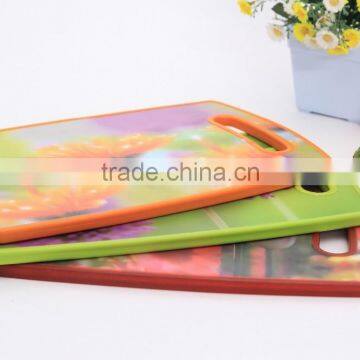 Plastic cutting board/Non-slip plastic chopping board for kitchen