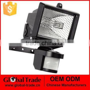 150W 500W Floodlight Pir Motion Sensor Garden Halogen Security Light 550556