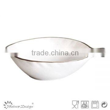 Oval Plate Solid Colour High Quality photo-4
