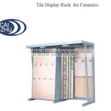 Metal floor standing ceramics tile display stand