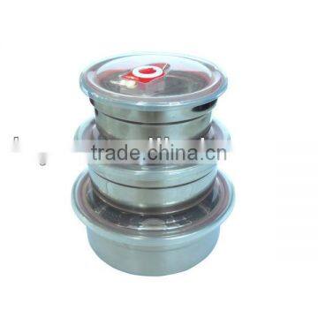 Mixing Bowl Stainless Steel Lunch Box Food Container photo-6