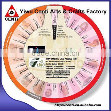 Custom Imprinted Daily Useful Calorie Counter 3 Wheel Calculator