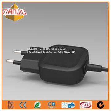 5V 2.1A Wall Type Power Travel Charger With Micro USB Cable photo-3