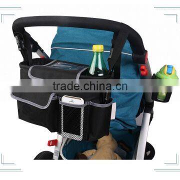 High Quality 600D Polyester Diaper Bag for Baby Troller photo-2