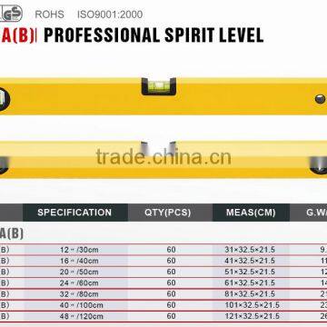 Two Vials Engineering Level Professional Aluminum Spirit Level photo-2