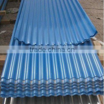 Building material prepainted galvanized aluzinc metal corrugated steel roofing sheet