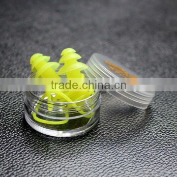 Ear plugs earmuff cheap silicone earplugs with PU string