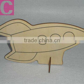 Wooden Christmas gifts MDF elephant craft wooden deco chip