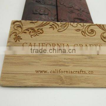 Bamboo Wood Business Card photo-2