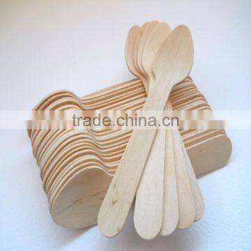Hywoodstick disposable bamboo ice cream spoon