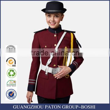 Uniform For Security Guards Red Color For Women Security Jackets