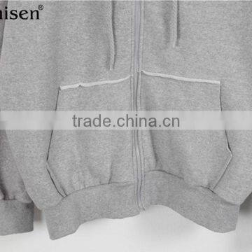 Made in China Pocket Windproof Long Sleeves Cvc Fleece Xxxxl Men's Hoodies photo-5