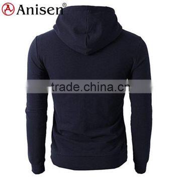 Wholesale Solid Color Men Custom Hoodies Xxxxl Pullover photo-2