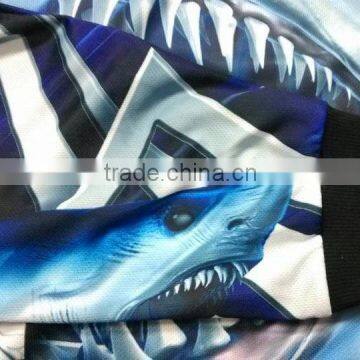2016 New Style Design Sublimation Fishing Shirt in Italy 100%polyester Mesh Fabric photo-5
