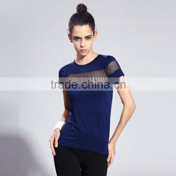 Women's Sports Quick Drying Short Sleeved Shirt photo-5