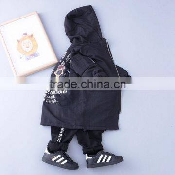 TC16013 Baby boys winter coats korean style black baby coat type jacket