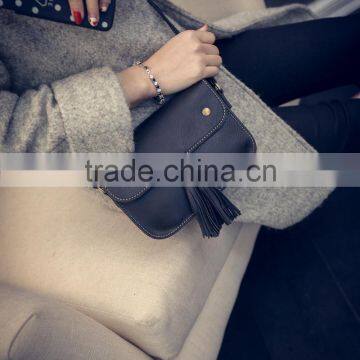 Yiwu Floor Price Fashion pu Leather Material Hand Lady Woman's Bag photo-2