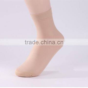 Amazing 10 Pairs/ Lot Black Nude Pure Color Short Sock Thin Transparent Crystal Silk Socks Girl Summer Women's Socks photo-2