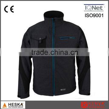 New Design Imitation Jean Oem Softshell Jacket With 3 Layer photo-2