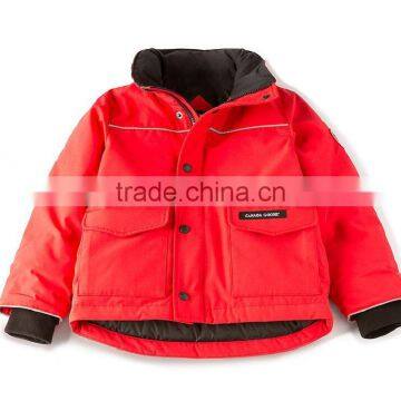 2017 OEM New Style Children's Clothing Hooded Custom Kids Winter Fur Jackets Wholesale in China photo-6