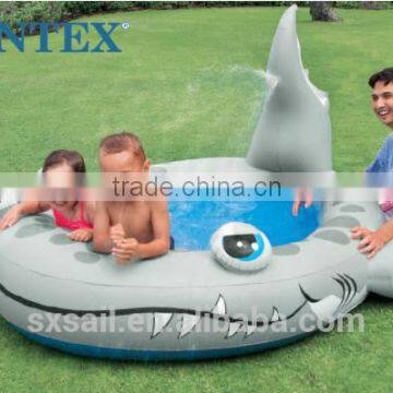 INTEX SANDY SHARK SPRAY SWIMMING POOL