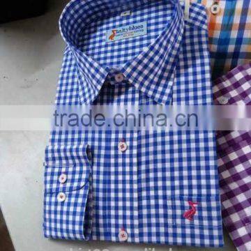 Classic Fashion Design Men's Casual Check Shirt photo-2