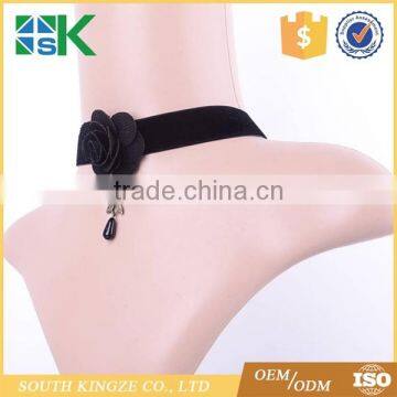 Factory Wholesale Black Short Necklace Gothic Punk Vampire Roses Sexy Neck Lace Choker photo-2