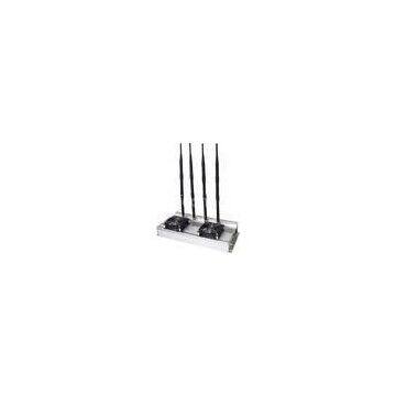 Indoor Cellphone RF High Power Portable Mobile Signal Jammer With Omni Antennas