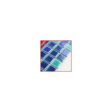 25X25mm Swimming Pool Tile​​, Crackle Ceramic Mosaic, Swimming Pool Tile,Ceramic Mosaic Tile,Glazed Wall Tile TLH066 photo-3