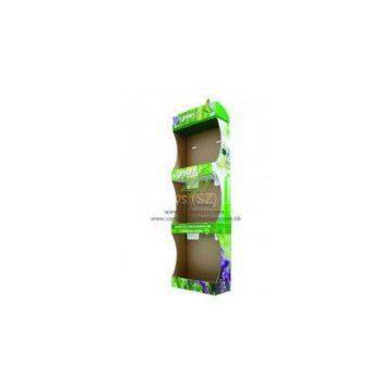PP film lamination sidekick display to display gifts, stationery, DVD, cosmetic, food