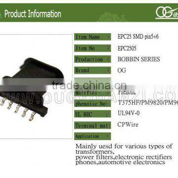 EPC25 bobbins for ferrite core