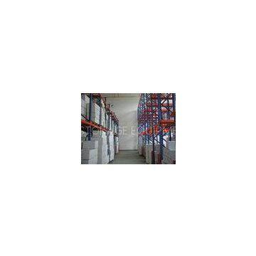 1500KG adjustable single access Drive In Pallet Racking with forklift working