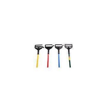 Frosted Fiberglass handle Plastic Mop Clip Slick with Big Hook