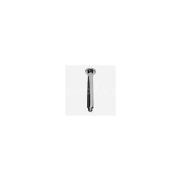 Brass Chrome 12 Inch Shower Arm , Round Raindrop Shower Head Ceiling Arm