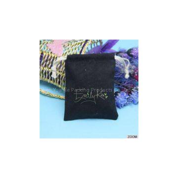 Black Drawstring Bag