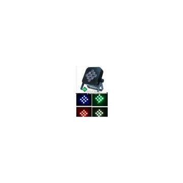 Battery Slim Flat Par Can 9pcs 4watt Quadcolor