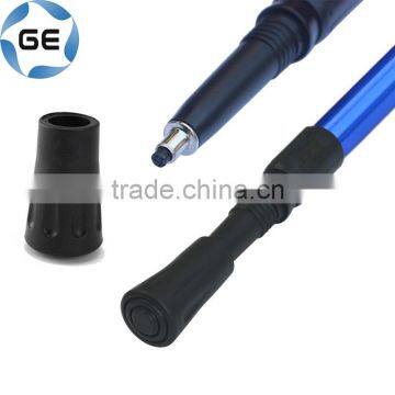 High Quality EVA Grip 3 Sections Telescopic Trekking Pole Outdoor Walking Alpenstock Aluminium Alloy Hiking Stick China photo-3