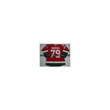 2010-NHL-Size 48-54-> #79 Markov Montreal Canadiens Red CD NHL Jersey